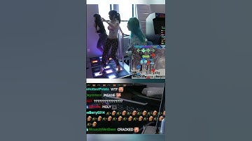 Emiru playing DDR is a CHEAT CODE #twitch #emiru #shorts