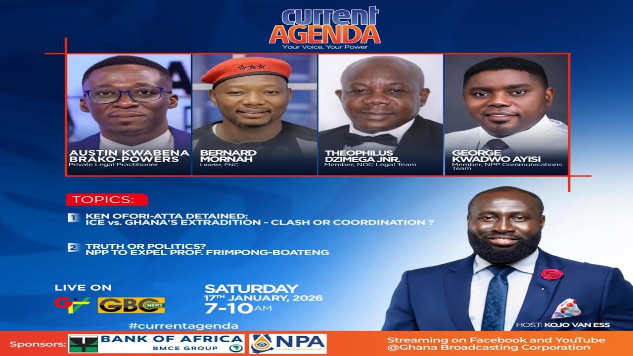 Current Agenda: Your Voice, Your Power || 17th January 2026.