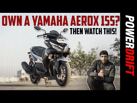 Yamaha Aerox 155 - Watch this if you own one | PowerDrift