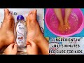 1 INGREDIENT / IN JUST 5 MINUTES kids PEDICURE   How do you take care of your kids feet &amp; nails