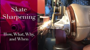 Figure Skate Sharpening Guide -  How, Why and When to sharpen your figure skates