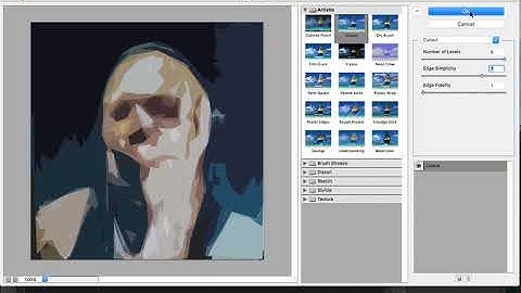 Photoshop: cut out filter