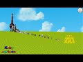 Paint Animals Gorilla Cow Lion Elephant Dinosaurs Dragons and T-Rex Fountain Crossing Animal Cartoon