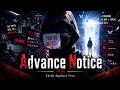 Advance notice。予告