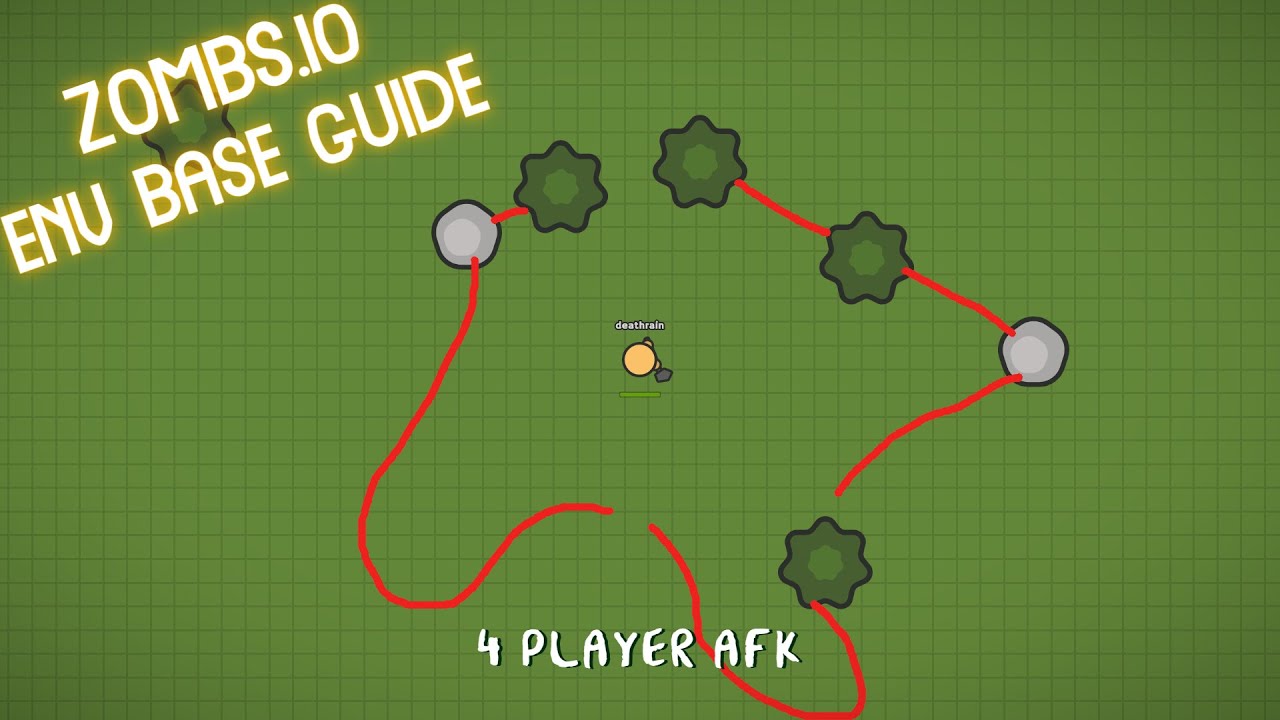 Zombs.io 4 player afk base