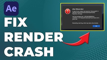 How To Fix After Effects Render Crash (Easy Tutorial You Can Follow To Troubleshoot The Issue)