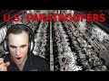 Estonian Soldier reacts to U.S. PARATROOPERS