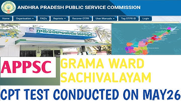 APPSC AND GRAMA WARD SACHIVALAYAM ALL LATEST INFORMATION...#cpt
