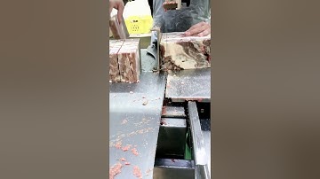 Amazing Frozen Beef Meat Cutting Machine By #steak #skills #shorts #youtubeshorts #shortvideo