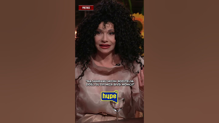 "Na sahranu mojih roditelja dosli su svi moji bivsi momci!" | PRETRES #hypetv #lidijavukicevic