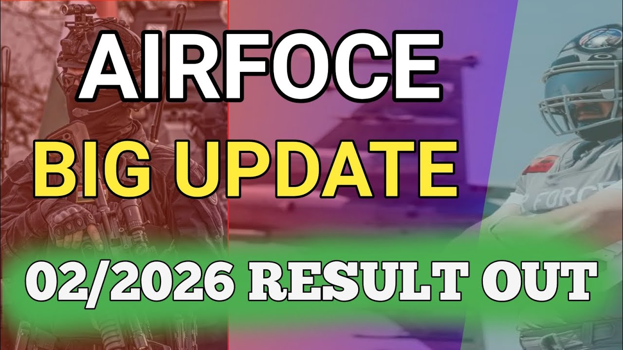 Airforce Result Date |  Indian Airforce Result 2025 Kab Aayega | Airforce Result 2025 | Airforce