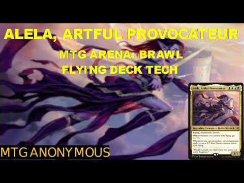 Alela, Artful Provocateur – MTG Arena Brawl: Flying Deck Tech - YouTube