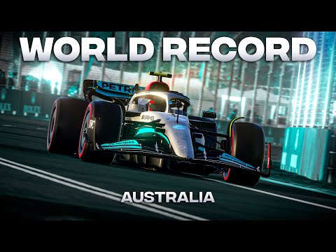 F1 22 Australia World Record! 1:15.939