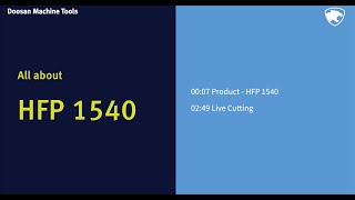 All about HFP1540ㅣ5axis profilerㅣDOOSANㅣCNC l Aerospace Wing Rib Machining