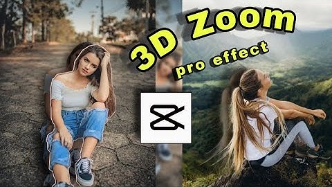 3D Zoom Effect (pro style😎) CapCut Tutorial