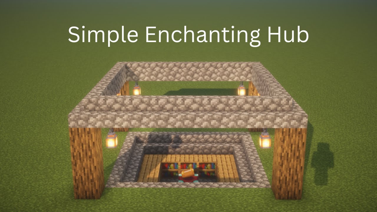 How To Build a Enchanting Hub | Minecraft 1.21+ - YouTube