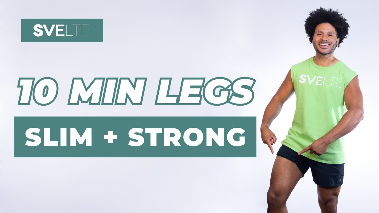 Стройные и сильные ноги | 5 упражнений для сжигания жира | Тренировка только стоя, без оборудования