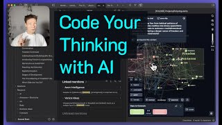 Better Brainstorming with Obsidian, Windsurf AI, and InfraNodus Graph View