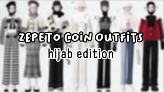 HIJAB ZEPETO OUTFIT IDEAS [COIN ONLY] | ZEPETO INDONESIA