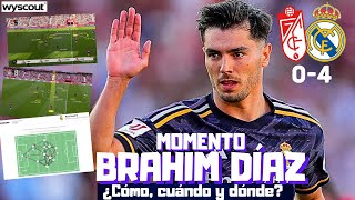 BRAHIM DÍAZ Y SU MOMENTO. EL REAL MADRID GOLEA EN GRANADA Y BRAHIM BRILLA. EL FUTURO Y MÁS COSAS