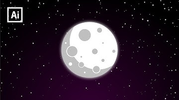 Create Night Sky Easily in Adobe Illustrator.