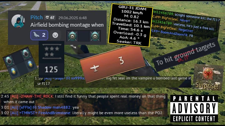 "F-117 is shit" - F-117 Montage