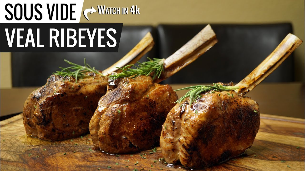 veal chop recipe sous vide Sous Vide VEAL BONE-IN RIBEYE with Veal Sauce! veal chop recipe sous vide Sous Vide VEAL BONE-IN RIBEYE with Veal Sauce!