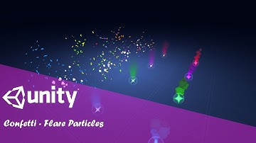 Confetti Shower Particle - particle system unity tutorial - Unity - SM Channel