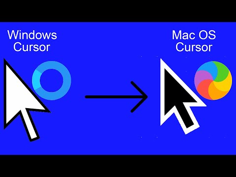 How to install mac os sierra mouse cursor in windows 10 | Asim Tech Tips