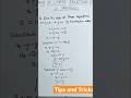 Pair of Linear Equations in 2 Variables| #class10mathstelugu #shorts #maths #substitutionmethod