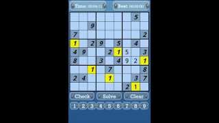 Sudoku screenshot 2