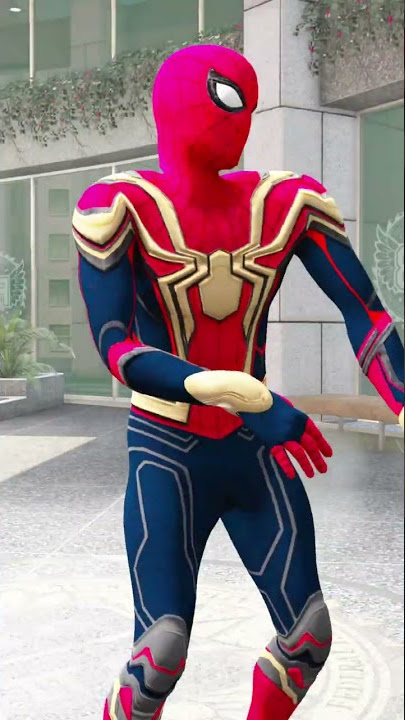 Homem-Aranha Dançando Black Lança - Spider-Man Shorts