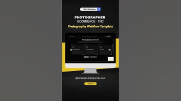 Photographer Ecommerce TNC - Photography Webflow Template