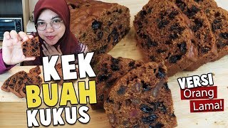 Kek buah kukus versi orang lama bahan-bahan: 2 biji telur gred c 1
cawan buah-buahan kering 1/2 marjerin gula pasir 1/6 air panas 1/4...
