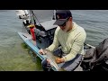 Catching Redfish, Snook & Cobia from a SUP Customs Rig 🔥 #fishing #boat