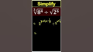 A Nice Olympiad Simplify exponent root ?#short #olympiad #mathematics #math