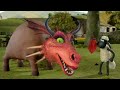Shaun The Sheep Bull W Dragon Roar
