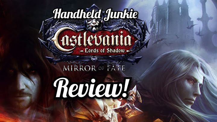 Castlevania lords of shadow 3ds review năm 2024