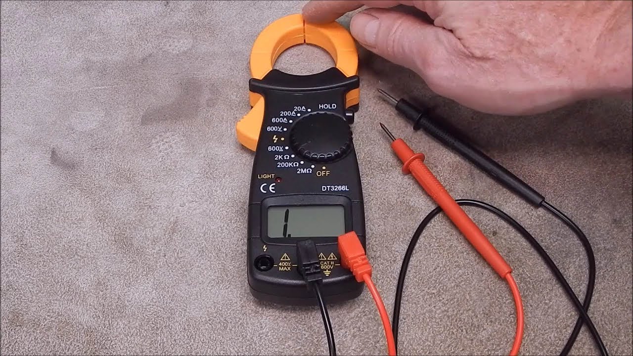 Can a cheap basic clamp multimeter be a bargain ? - YouTube