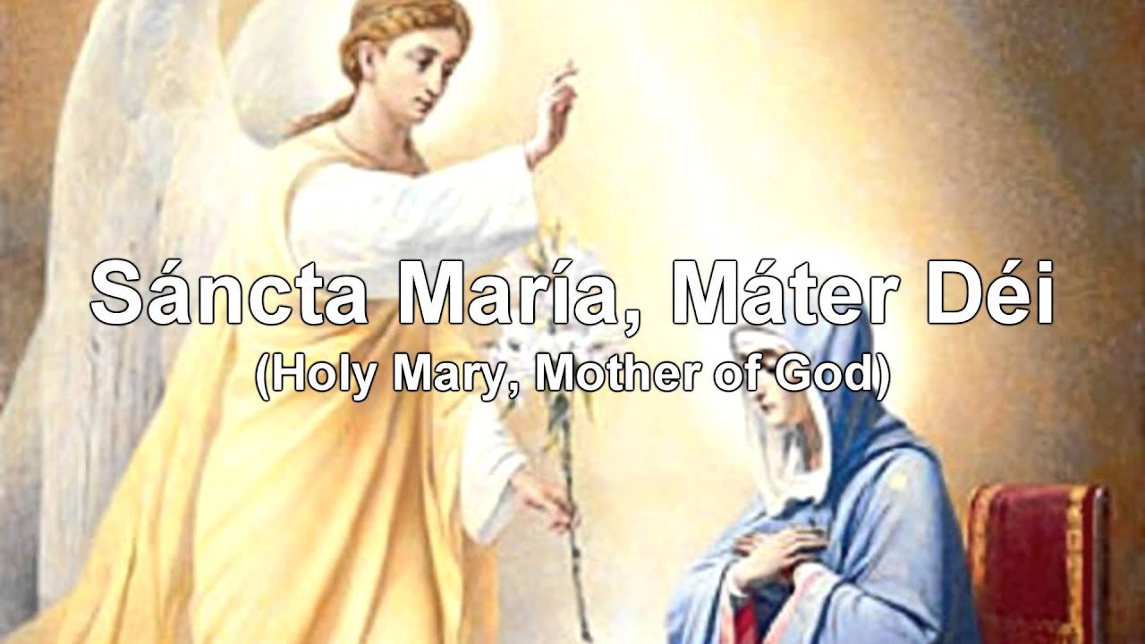 Hail Mary Prayer Latin 21