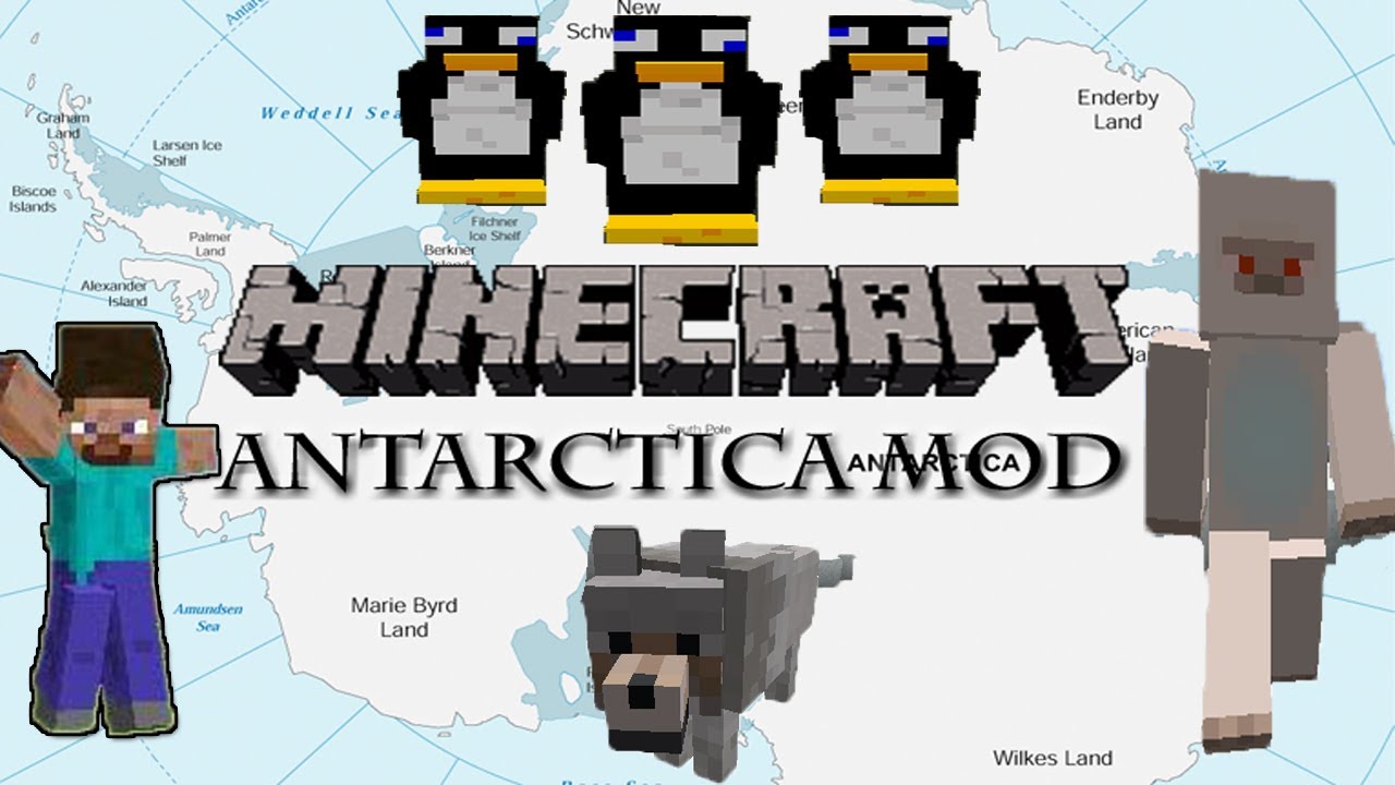 Antarctica Mod (Review) :: Minecraft 1.2.5 - YouTube