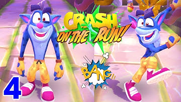 Crash Bandicoot: On the Run Part 4 Gameplay Walkthrough