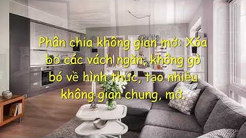 XU HƯỚNG THIẾT KẾ NỘI THẤT THEO PHONG CÁCH HIỆN ĐẠI