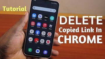 How to Delete Copied Link on Chrome in Mobile