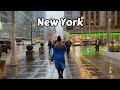 NYC Snowfall Walking Tour 2024 4k Video