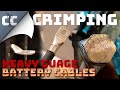 How To Crimp Heavy Gauge Battery Cables