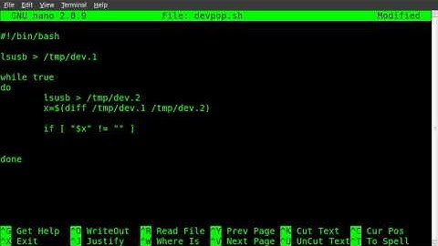 Hardware Pop-ups in Linux with BASH