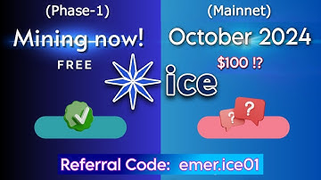 ICE NETWORK New Crypto Mining Mobile App for Free! Register Now to Get 10 IceCoins. Code: emer.ice01