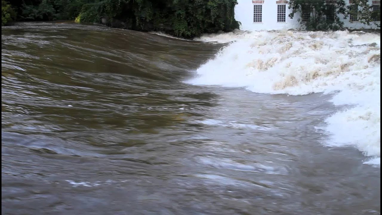 Brandywine River Flooding after Hurricane Irene YouTube