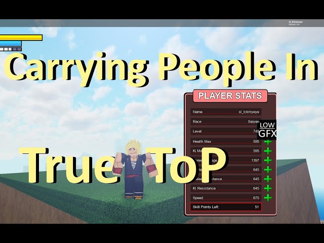 Level 750 Carrying True Top Dragon Ball Z Final Stand Youtube - kl nuke roblox